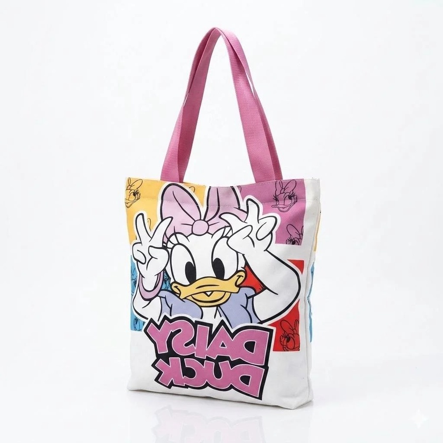 توتي باج (Tote Bag) قماشية للأطفال بتصاميم شخصيات كرتونية محبوبة | Demand & Beyond