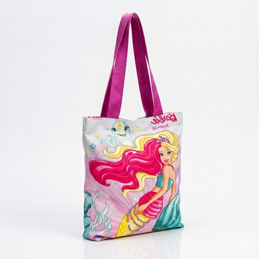 توتي باج (Tote Bag) قماشية للأطفال بتصاميم شخصيات كرتونية محبوبة | Demand & Beyond