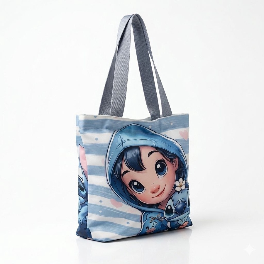 توتي باج (Tote Bag) قماشية للأطفال بتصاميم شخصيات كرتونية محبوبة | Demand & Beyond