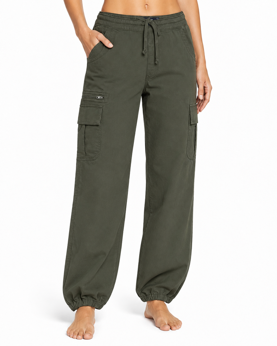 Hollister Adjustable rise parachute baggy