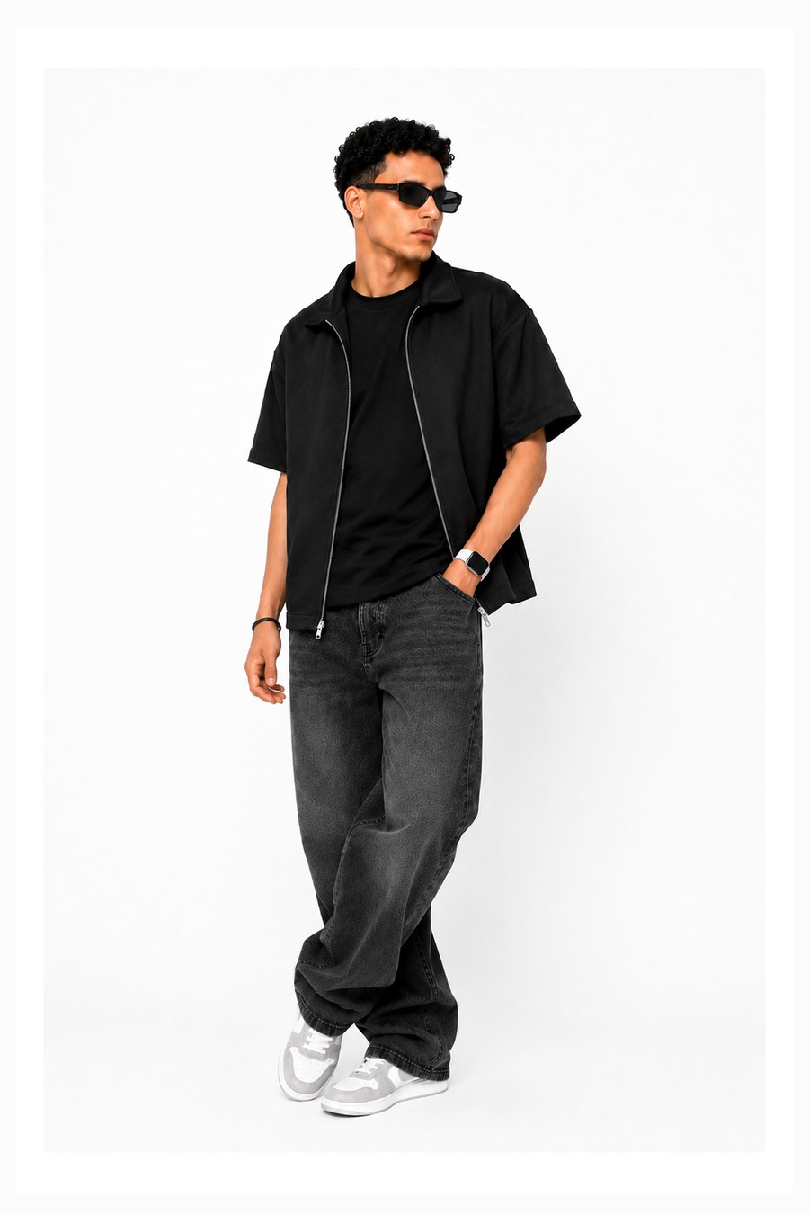 Dual Zipper Shirt