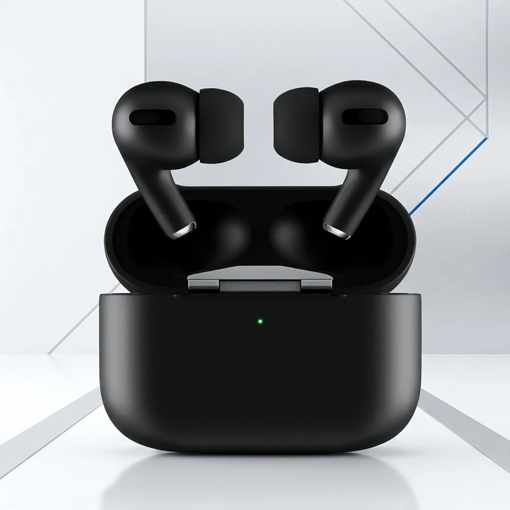سماعة AirPods Pro Sim لون أسود