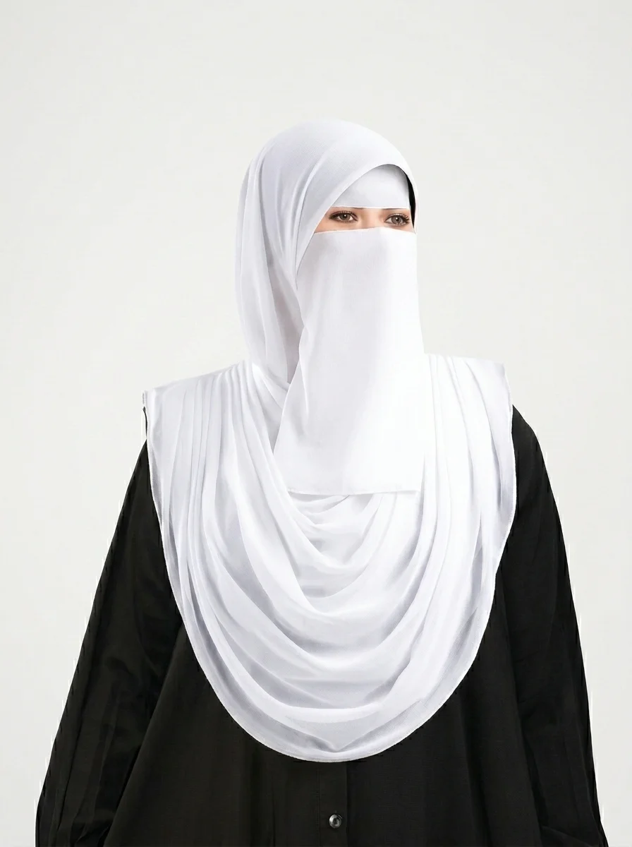 حرمله شيفون كريب - طقم ثلاث قطع