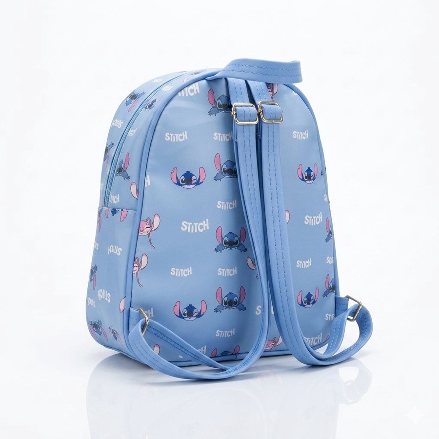 شنطة ظهر أطفال (Backpack) بتصميم ستيتش وأنجل - خامة جلد مميزة | Demand & Beyond