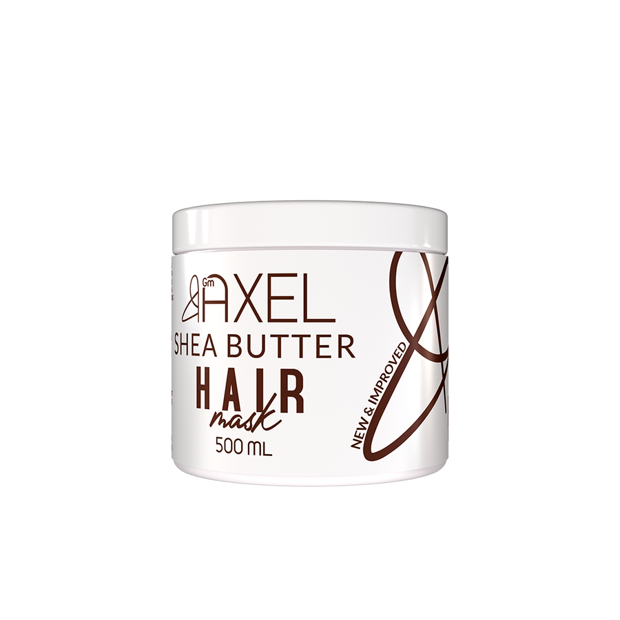 حمام كريم GM Axel زبدة الشيا – عناية متكاملة للشعر الجاف والهايش
