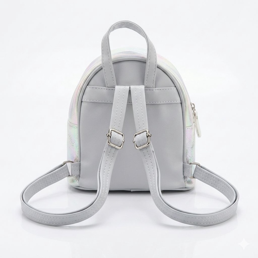 شنطة ظهر (Backpack) أطفال بناتي جلد لامع بتصميم 