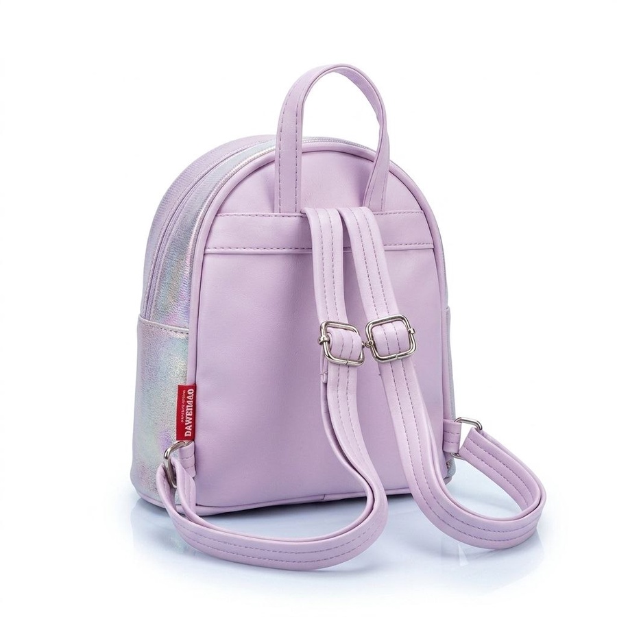 شنطة ظهر (Backpack) أطفال بناتي جلد لامع بتصميم 