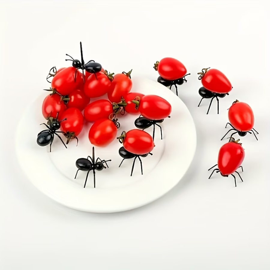 2 Pcs Ant-Shaped Reusable Fruit and Dessert Forks