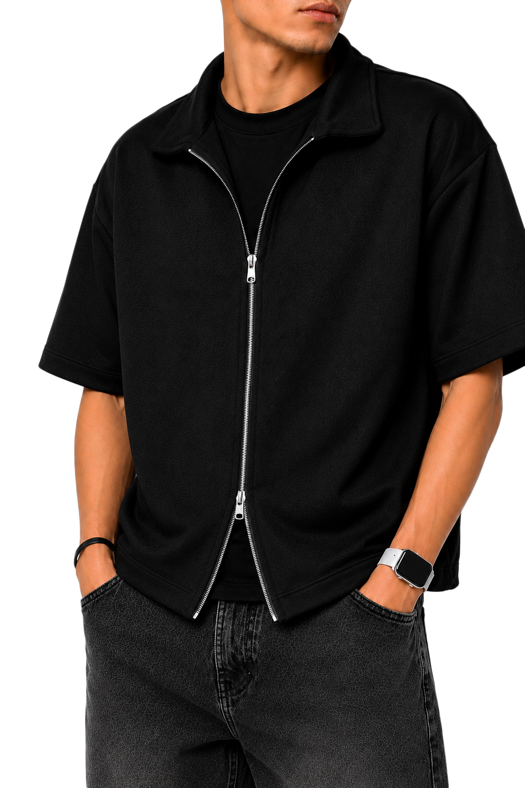 Dual Zipper Shirt