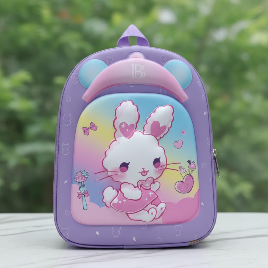 شنطة أطفال مجسمة Hard Shell برسومات كرتونية كيوت – Kids 3D Cartoon Backpack للحضانة