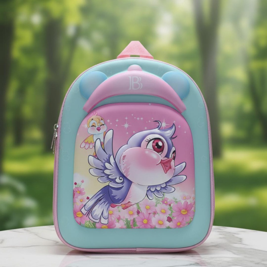 شنطة أطفال مجسمة Hard Shell برسومات كرتونية كيوت – Kids 3D Cartoon Backpack للحضانة