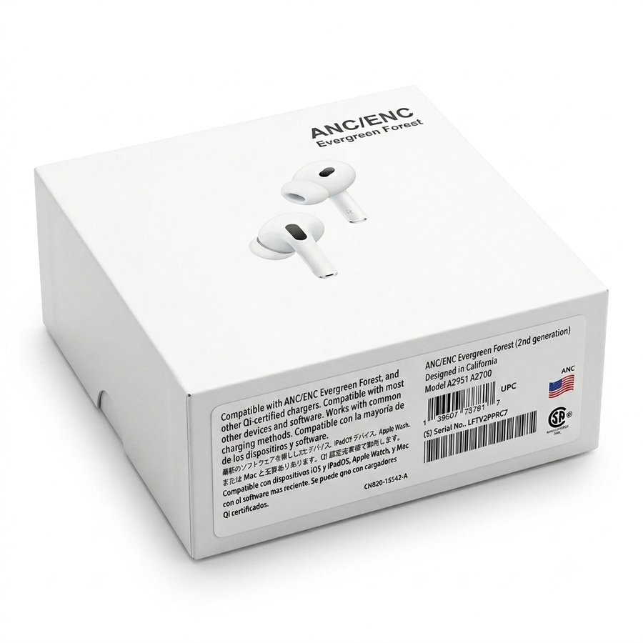 AirPods Pro 2 Quality Edition | عزل ANC – صوت نقي – 4 مايك
