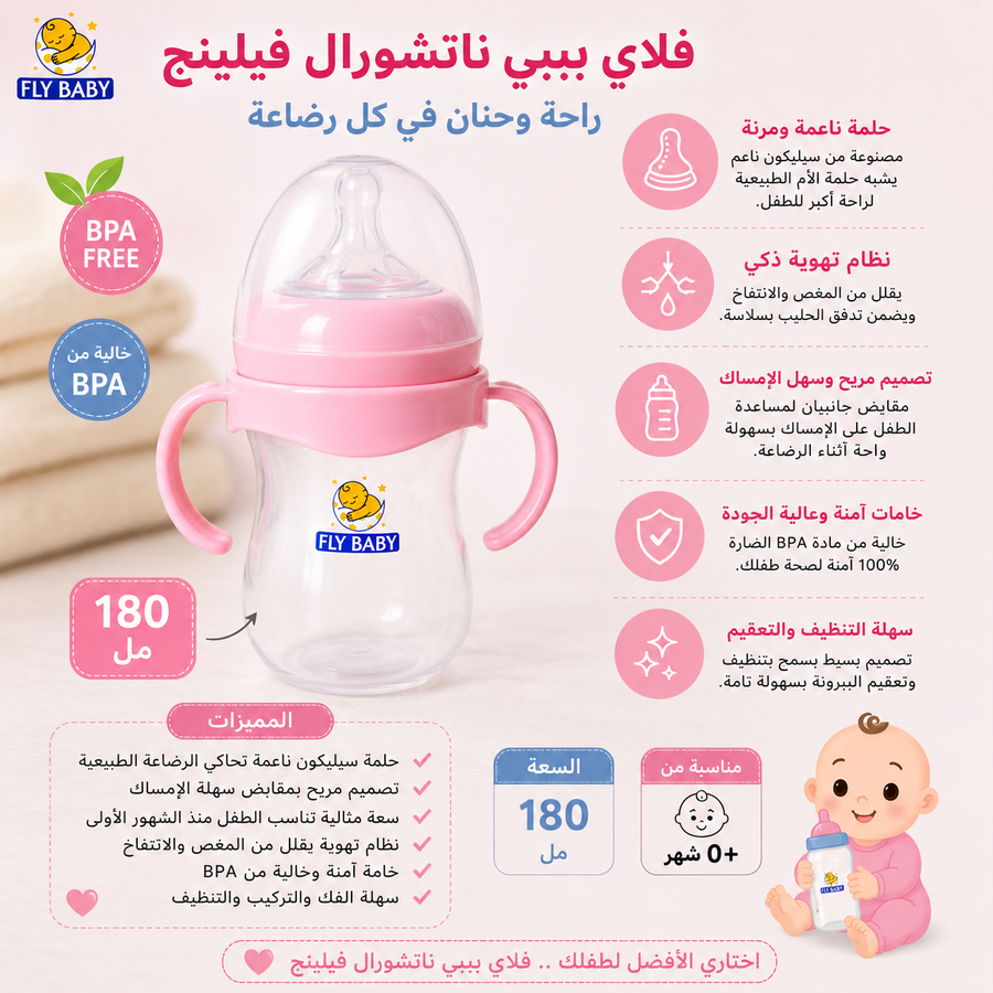 ببرونة فلاي بيبي ناتشورال فيلينج 