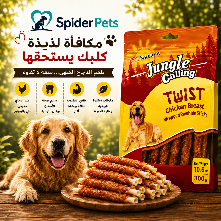 أعواد الدجاج للكلاب