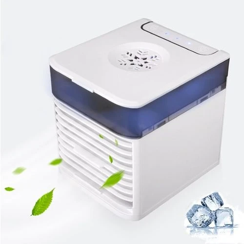 مبرد هواء 3 في 1 صغير مرطب ومنقي- 3 سرعات - اضواء LED