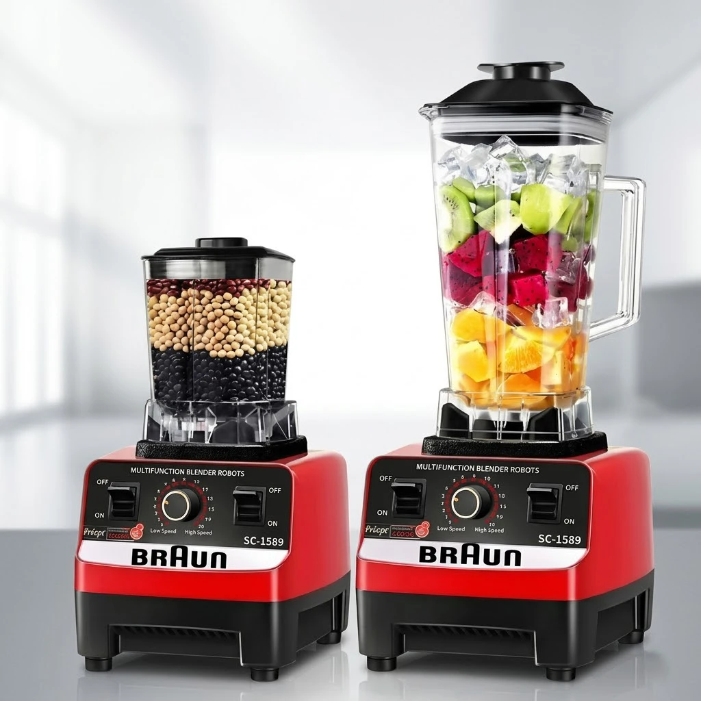 خلاط + مطحنه 10000 وات BRAUN