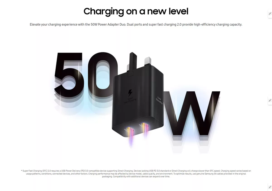 Samsung 50W Power Adapter Duo product thumbnail 5