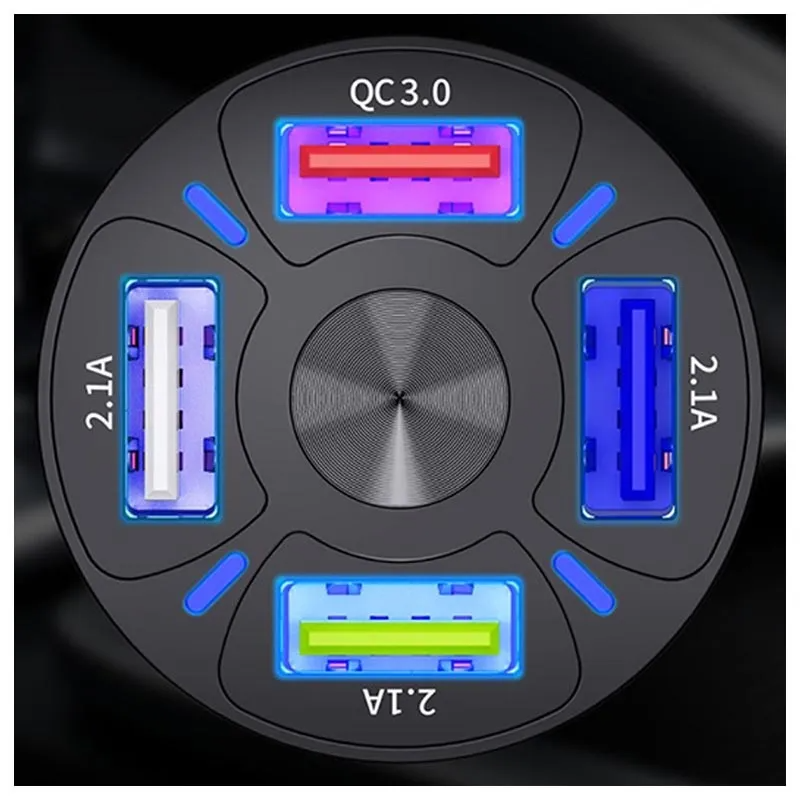 QC3.0 Fast Car Charger 4 x USB product thumbnail 2