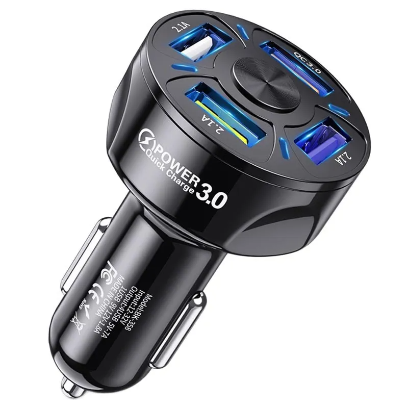 QC3.0 Fast Car Charger 4 x USB product thumbnail 5