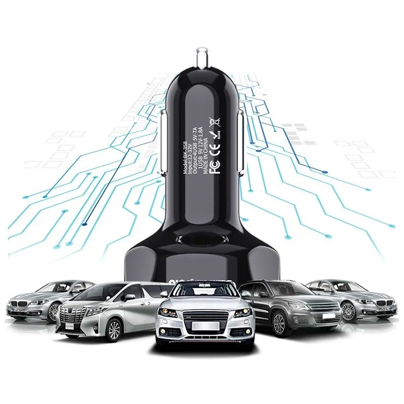 QC3.0 Fast Car Charger 4 x USB product thumbnail 4