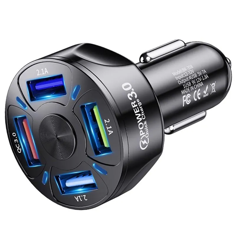 QC3.0 Fast Car Charger 4 x USB product thumbnail 6
