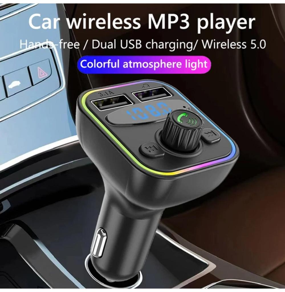 G42 Car Bluetooth Music Adapter FM Transmitter Receiver Car Kit MP3 Audio Player Handsfree 3.1A USB Fast Charger Car Accessories product thumbnail 2