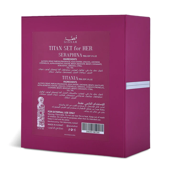 Titan Her Set 2x90 ml