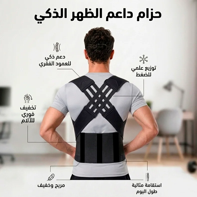 حزام شداد الضهر الذكي
