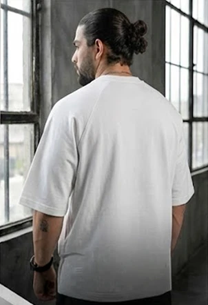 تيشرت أبيض سمر ميلتون مقاس 2XL