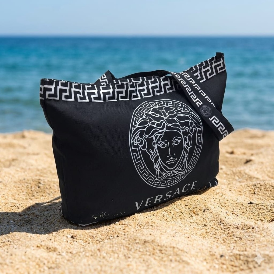  شنطة توت صيفي للبحر (Tote Bag) بطبعات تريندي وحمالات عريضة | Demand & Beyond
