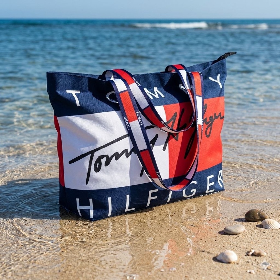  شنطة توت صيفي للبحر (Tote Bag) بطبعات تريندي وحمالات عريضة | Demand & Beyond