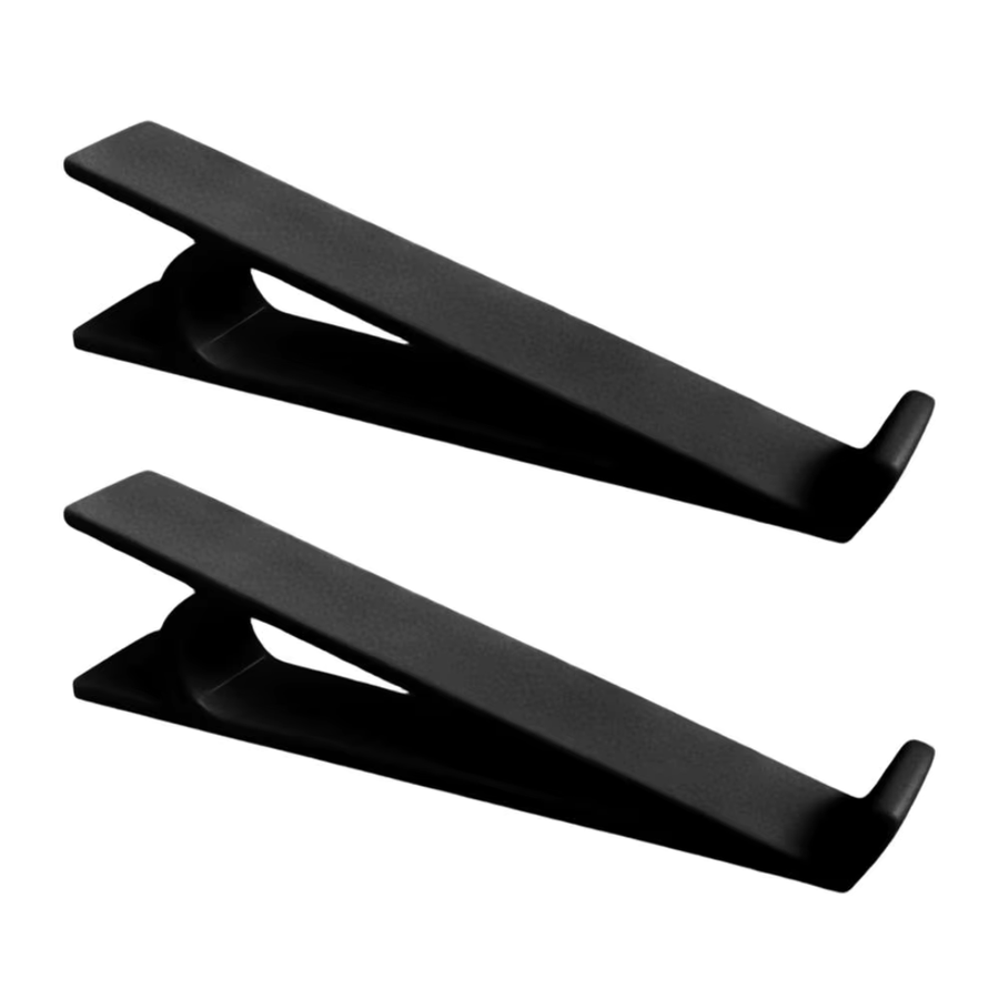 1 Pair Ergonomic Keyboard Riser Stand, Black