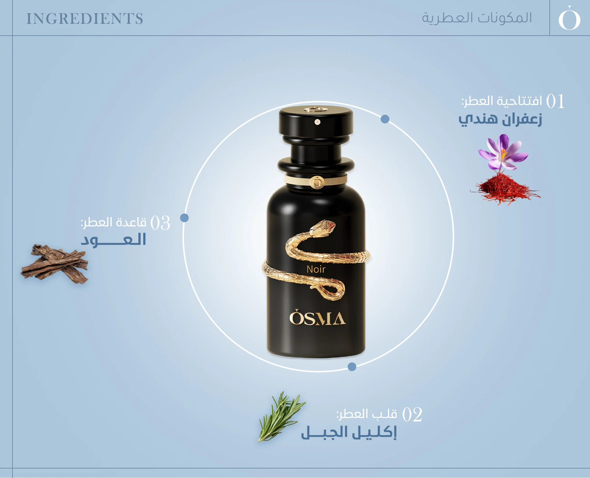 Osma Noir Perfume / 100ml