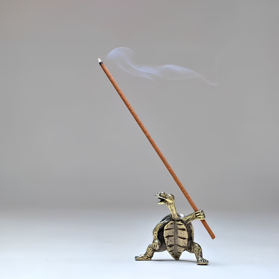 Battle Turtle Incense Holder