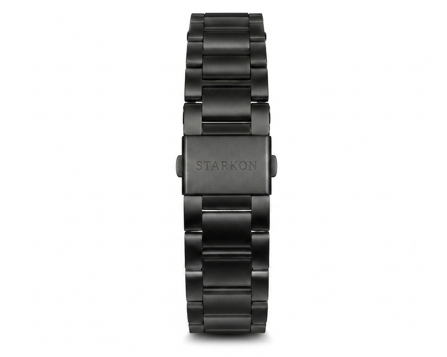 STARKON Black Steel Watch | Luxury Minimalist Men Watch