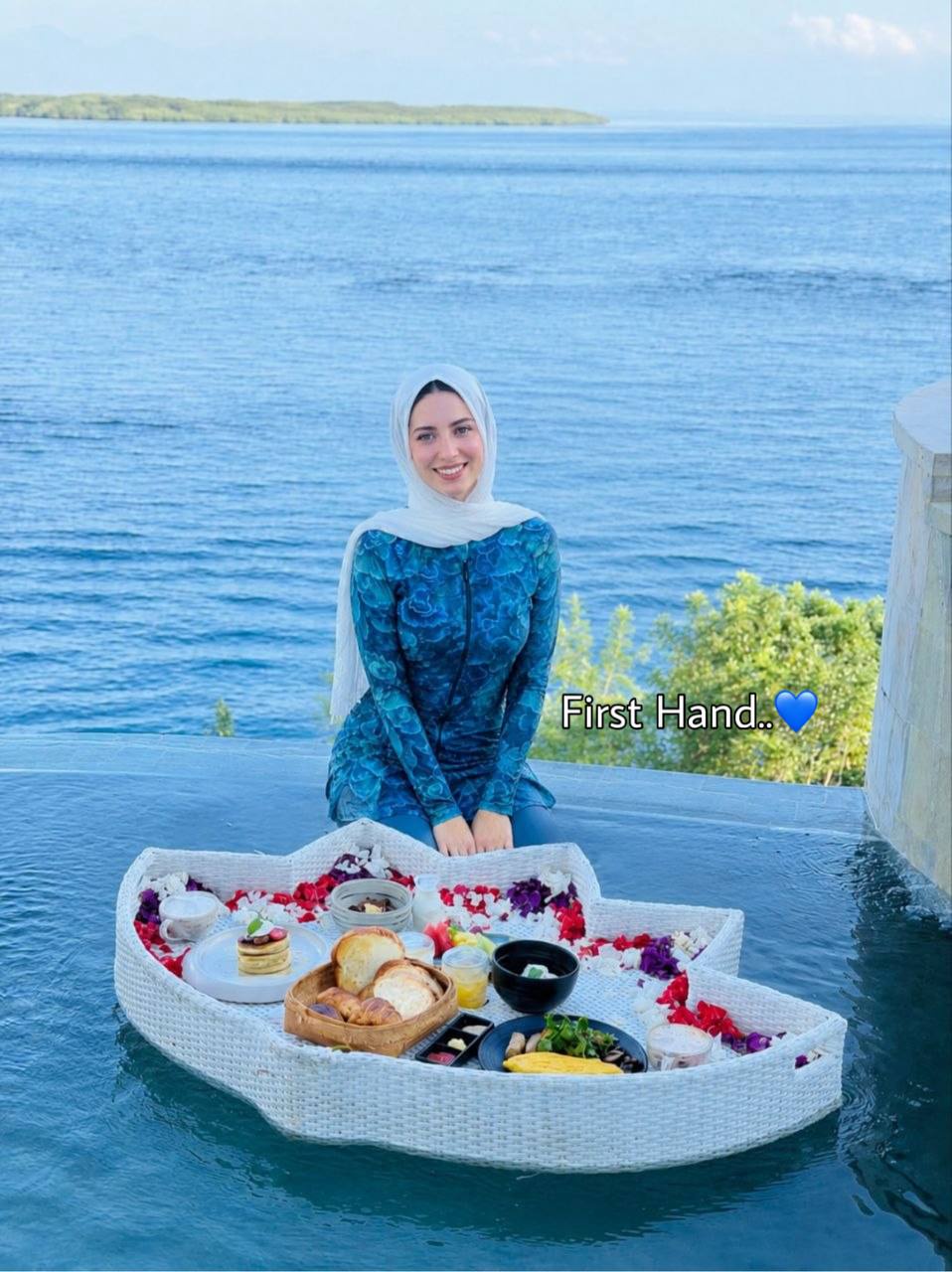 بوركيني بلون البحر 🌊