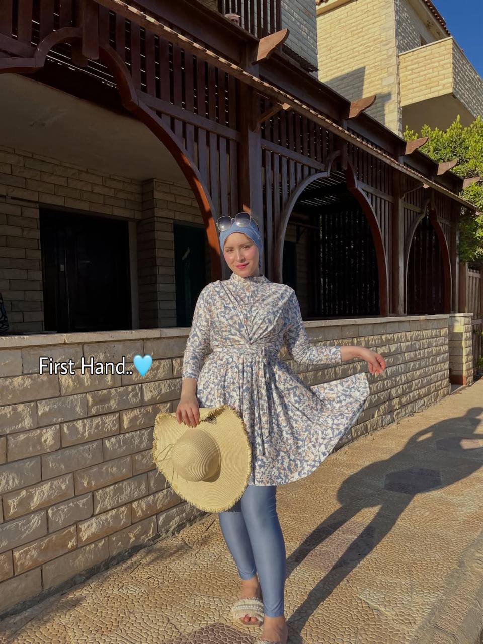 بوركيني مميز بألوان ساحرة