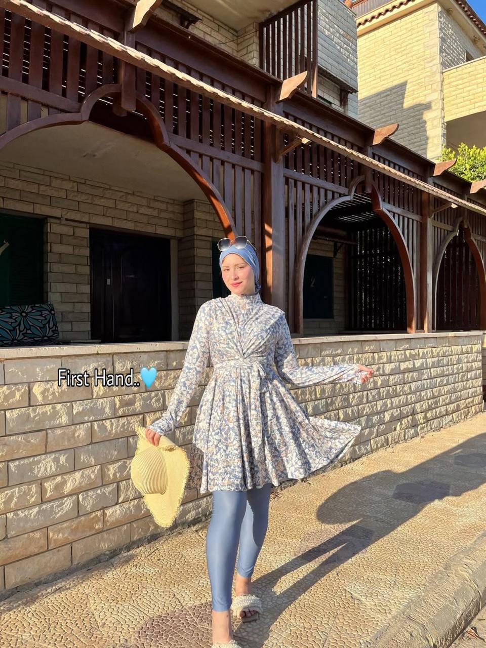 بوركيني مميز بألوان ساحرة