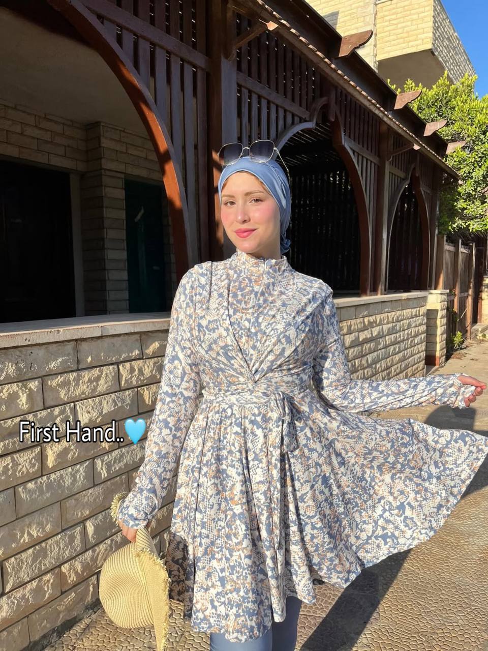 بوركيني مميز بألوان ساحرة