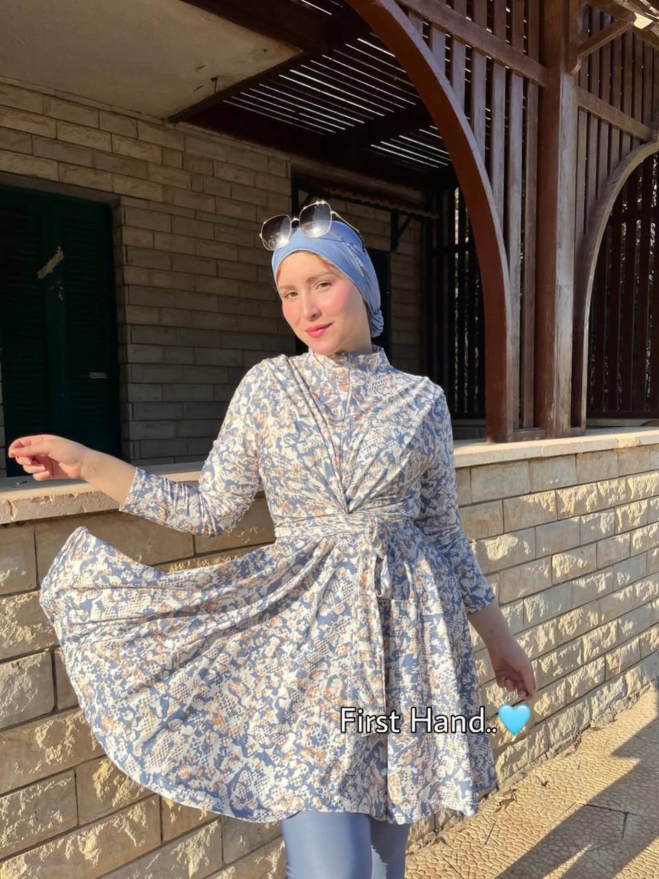 بوركيني مميز بألوان ساحرة