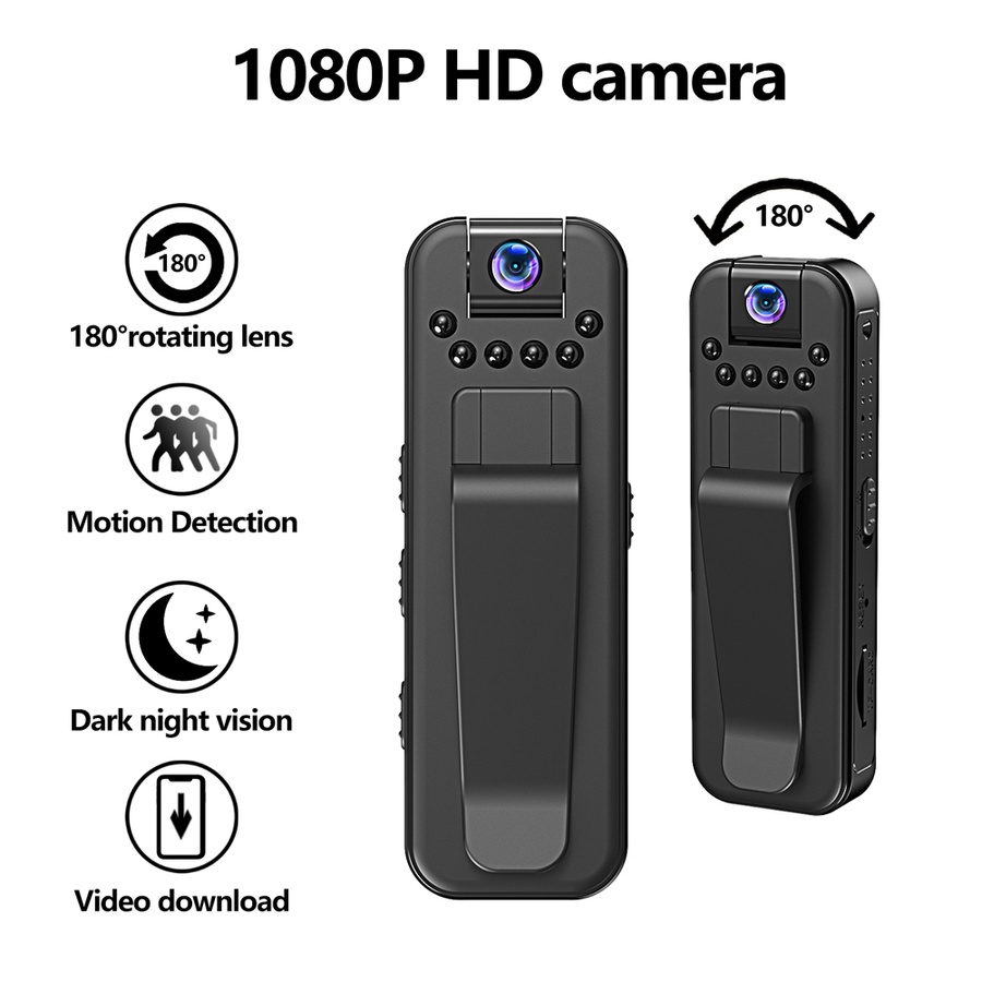 كاميرا الجسم الذكية WiFi 1080P – Smart Body Camera