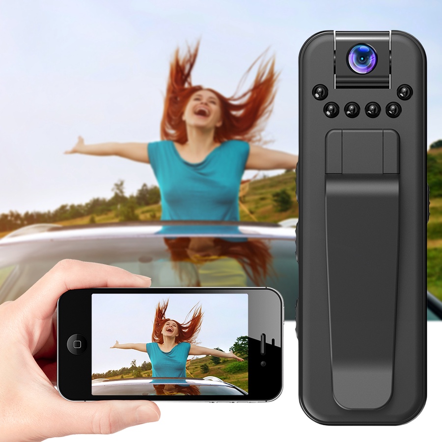 كاميرا الجسم الذكية WiFi 1080P – Smart Body Camera