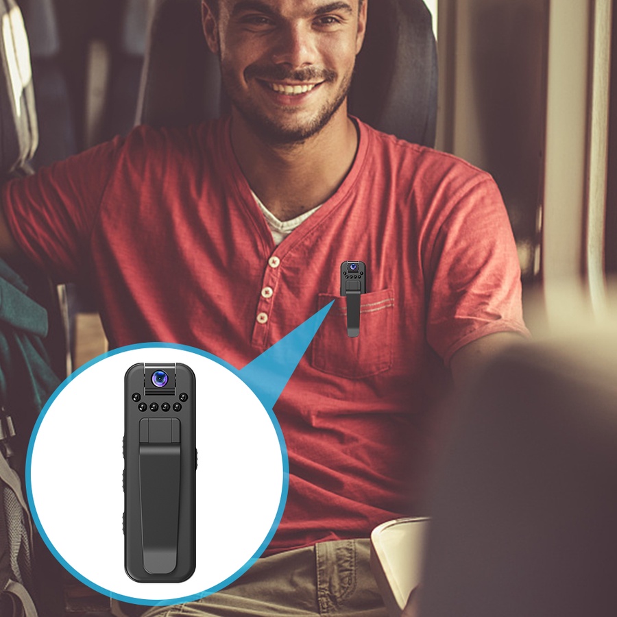 كاميرا الجسم الذكية WiFi 1080P – Smart Body Camera