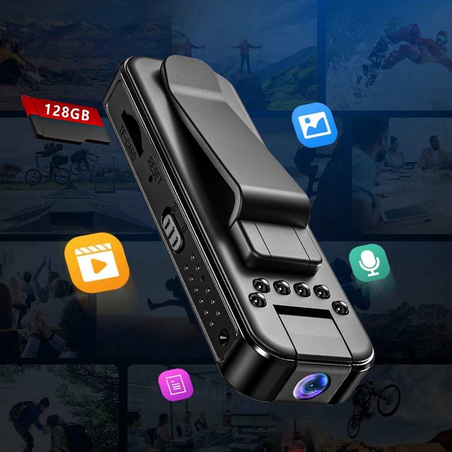 كاميرا الجسم الذكية WiFi 1080P – Smart Body Camera