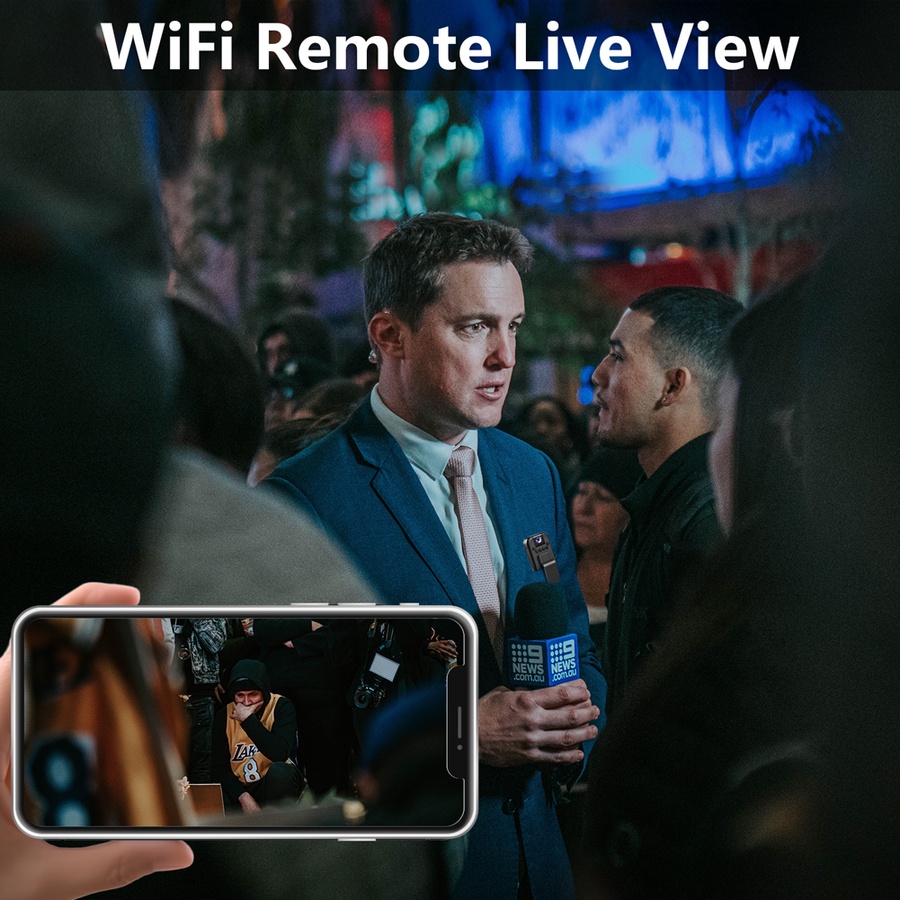 كاميرا الجسم الذكية WiFi 1080P – Smart Body Camera
