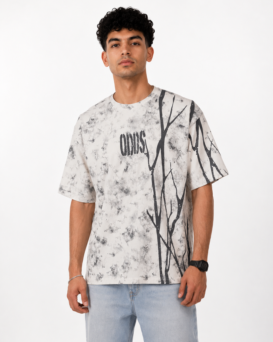 ODDS White Oversized T-Shirt | F2G