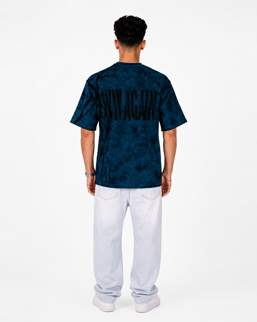 ODDS Navy Oversized T-Shirt | F2G