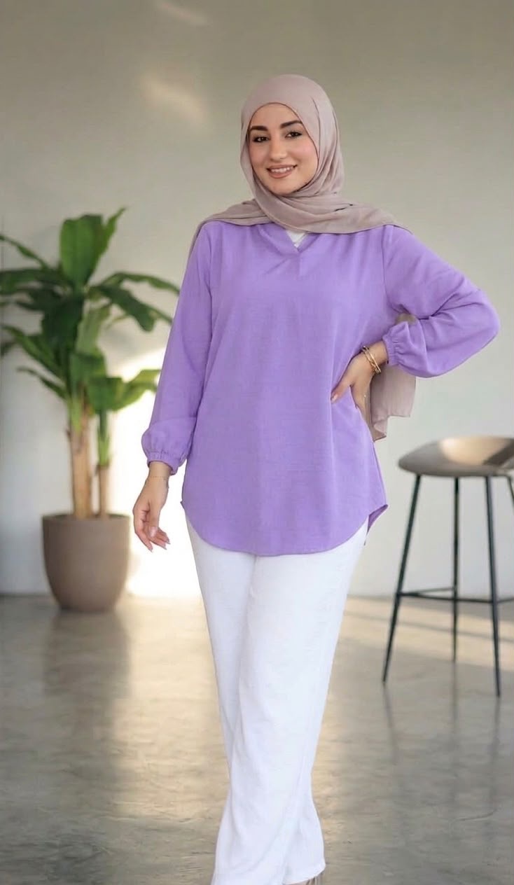 Plain blouse