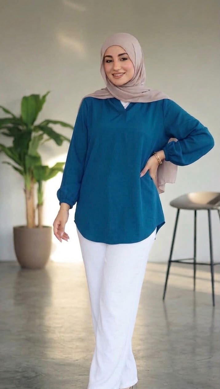 Plain blouse