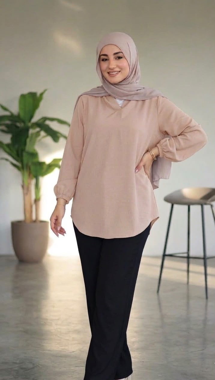 Plain blouse